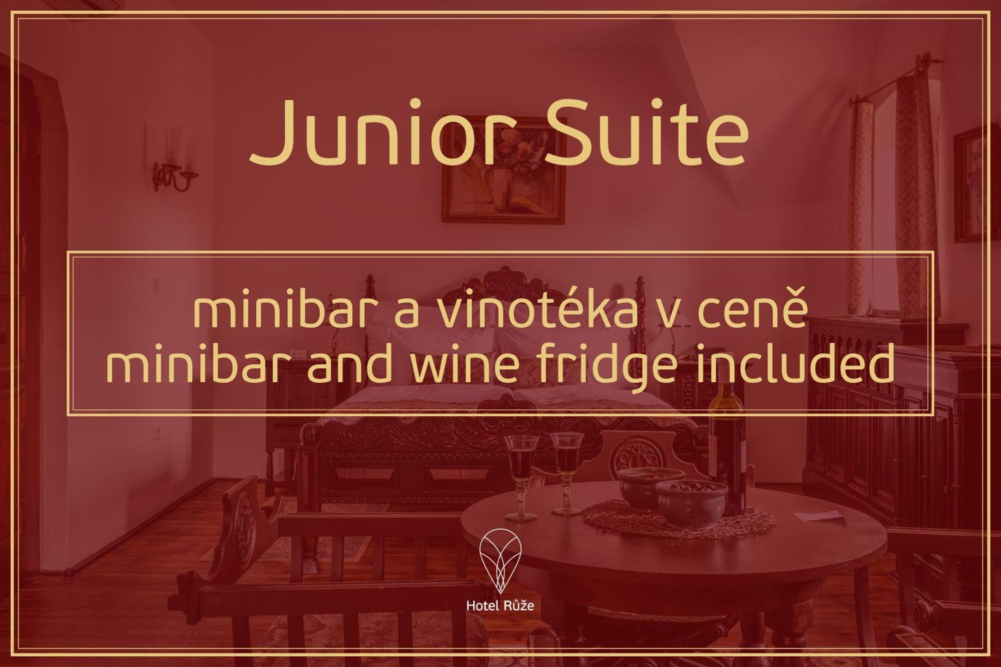 Hotel Ruze Český Krumlov Rum bild Junior Suite