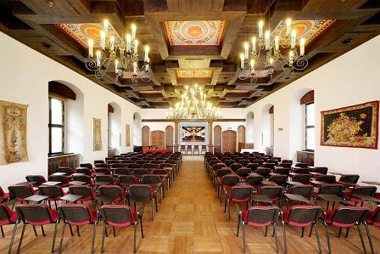 Hotel Ruze Český Krumlov Business bild The interior of the synagogue